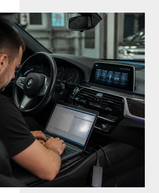 Русификация мультимедиа BMW для авто под ключ в Узловой
