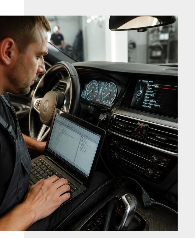 Русификация приборной панели BMW для авто в Узловой от компании