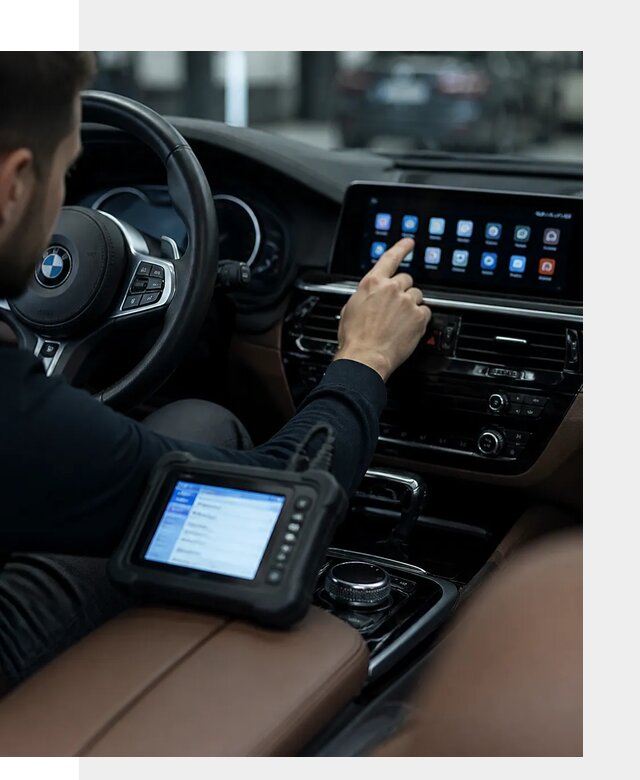 Установка приложений и мультимедиа сервисов BMW в Узловой