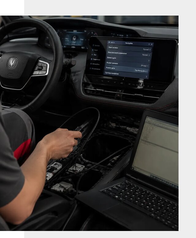 Русификация автомобиля Changan UNI-K под ключ в Узловой