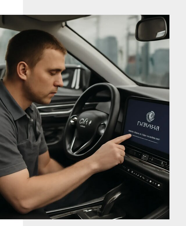 Установка приложений Changan и сервисов в авто в Узловой