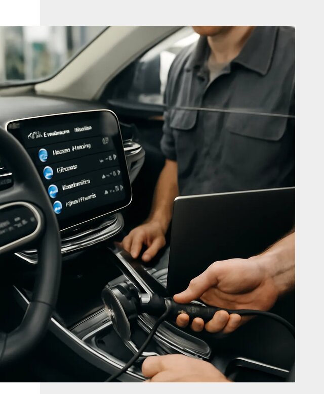 Установка приложений Geely для мультимедиа автомобиля в Узловой