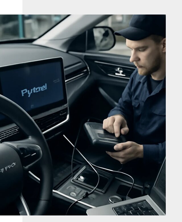 Русификация автомобилей Jetour с адаптацией меню в Узловой