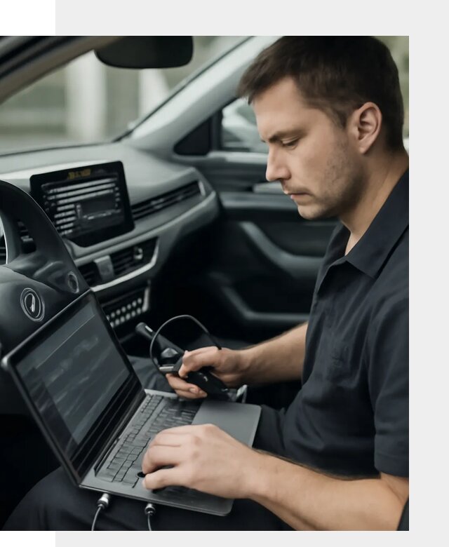 Настройка телематики автомобиля под ключ для авто в Узловой