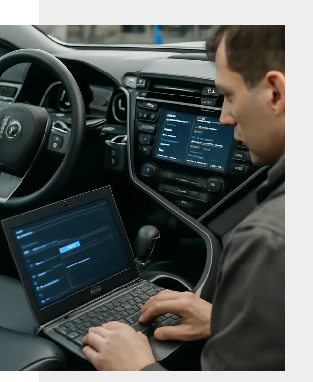 Русификация Toyota Camry 80 для мультимедиа в Узловой