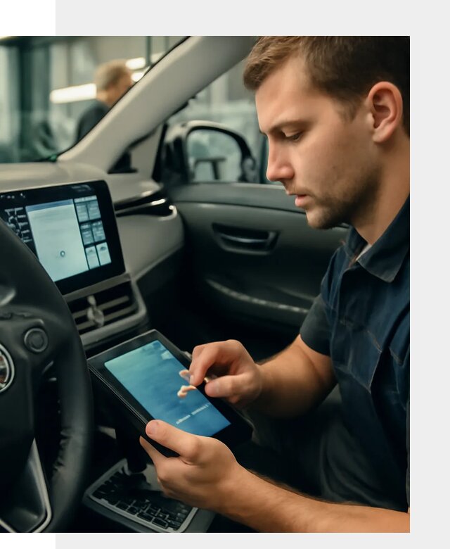 Установка приложений Toyota на мультимедиа в Узловой